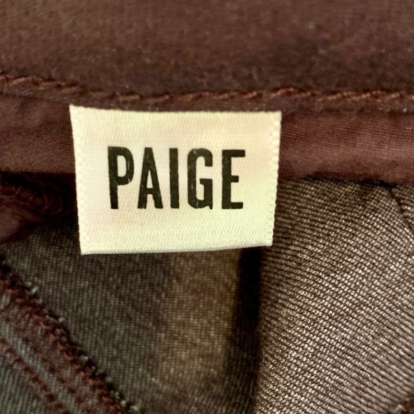 Paige Verdugo Ankle Jeans in Java Brown - Picture 9 of 12
